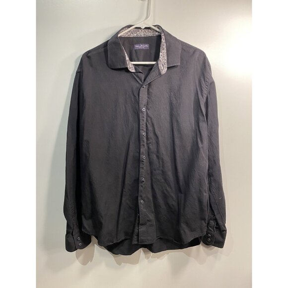 marco brunelli mens long sleeve button down collared shirt size XL extra large - Picture 1 of 6